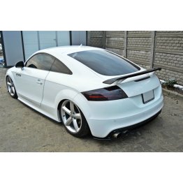 Накладки сплиттеры боковые на задний бампер на Audi TT RS 8J